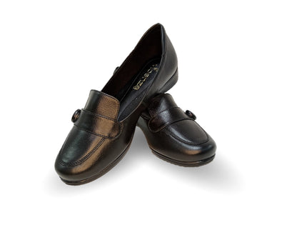 Zapato Casual de Moda de piel bovino Vicenza 3503 Negro para mujer