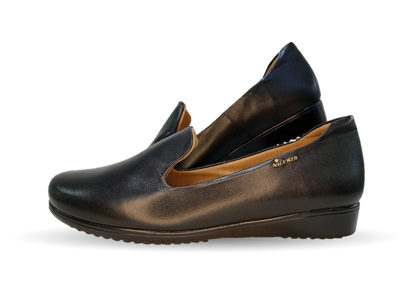 Zapato Casual de Moda de piel bovino Vicenza 3510 Negro para mujer