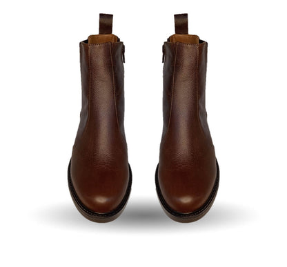 Bota Casual de piel bovino Vicenza 3605 Café para mujer