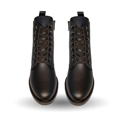 Bota Casual de moda de piel bovino Vicenza 3608 Negro para mujer