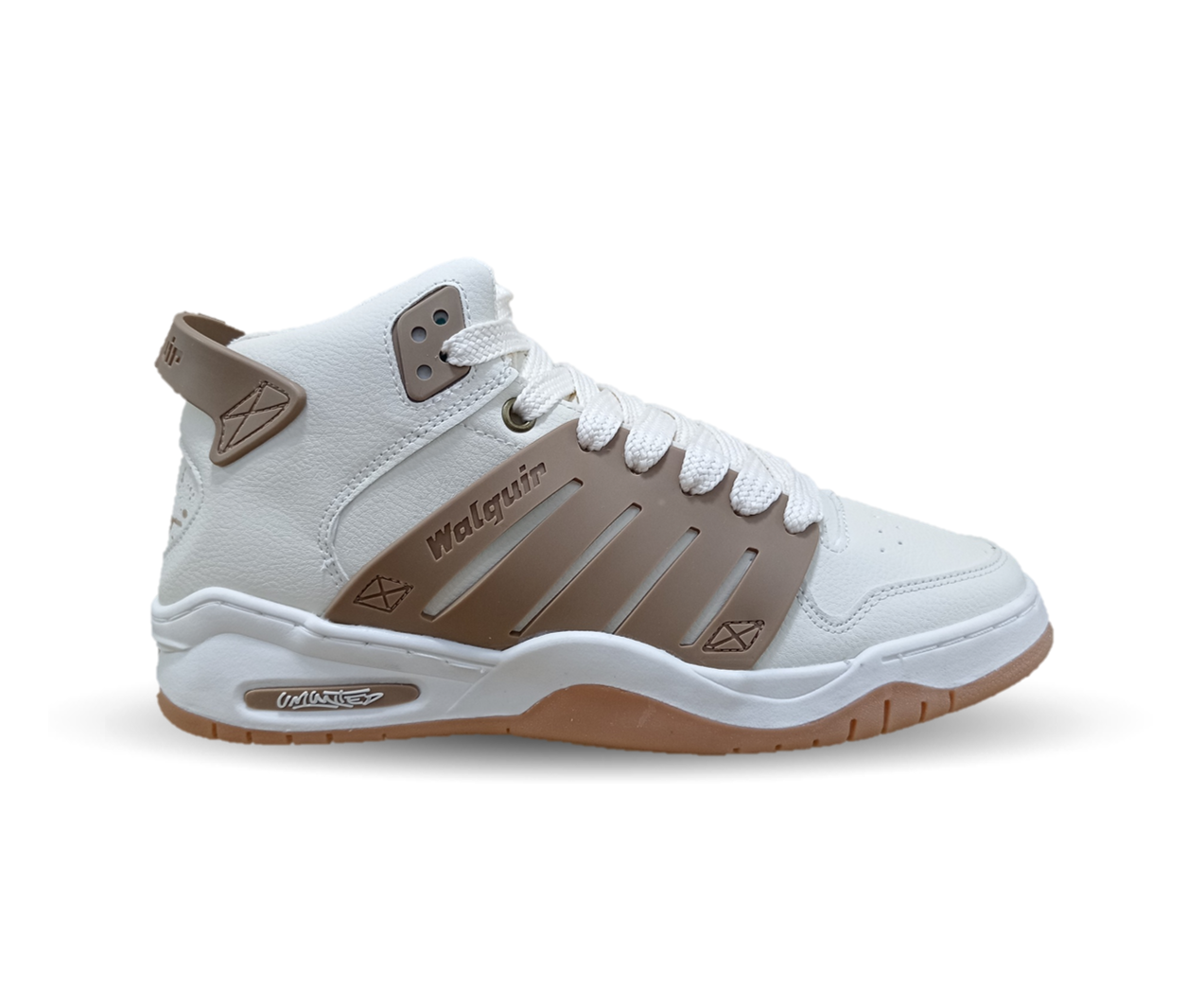 Tenis Urbano tipo bota Walquir 730 Late/Beige para hombre