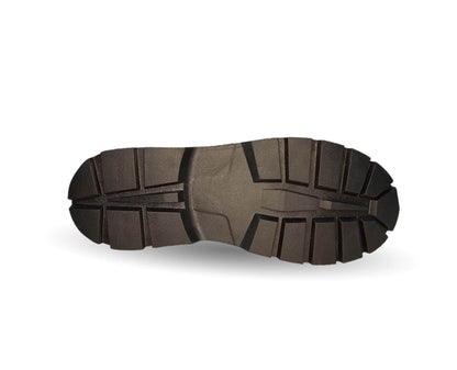 Zapato Escolar y Casual de piel con hebilla Yondeer 2902 Negro para niña y mujer