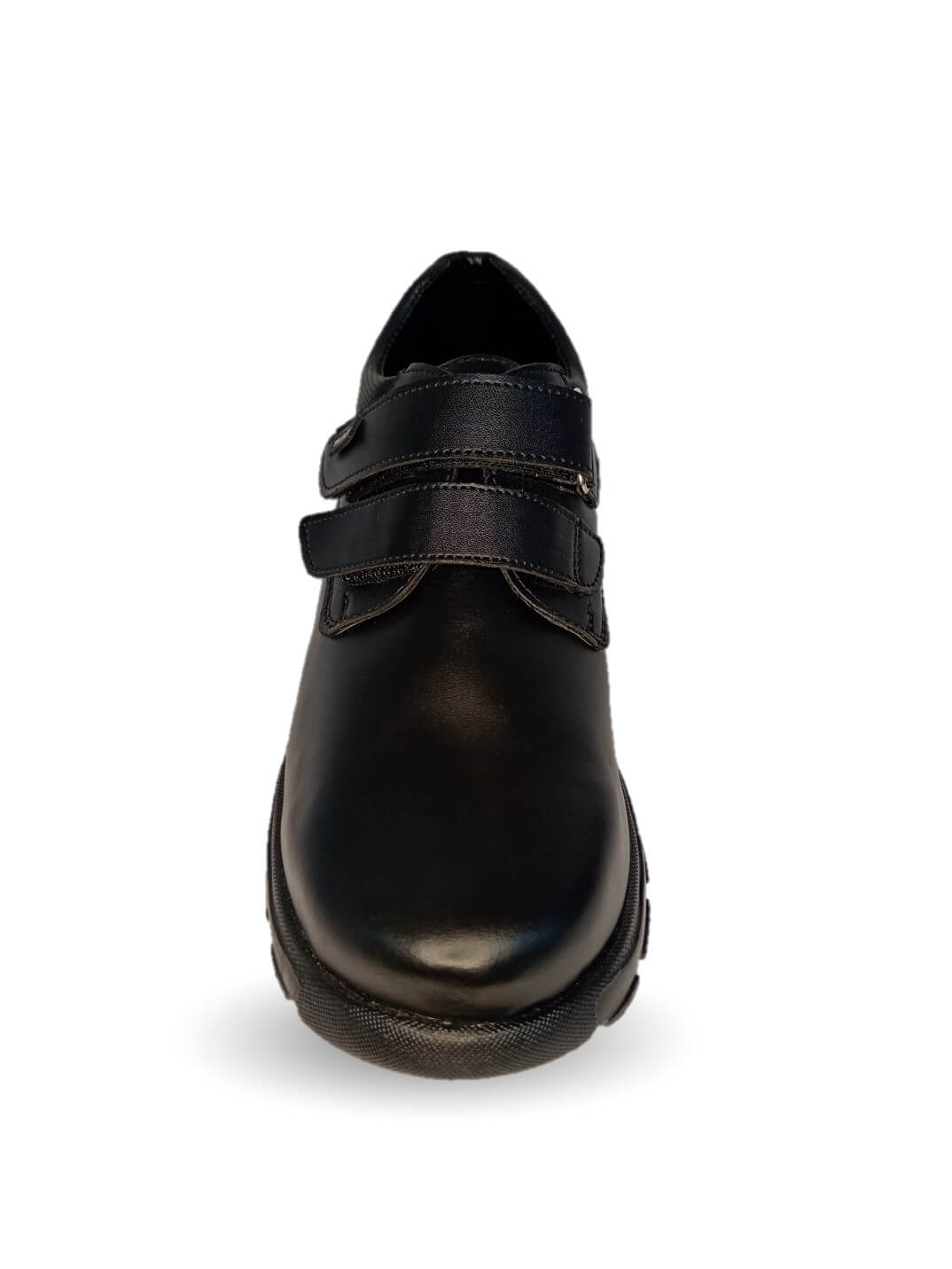 Zapato Escolar y Casual de piel con hebilla Yondeer 3103 Negro para niño