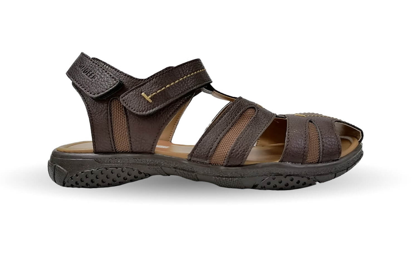 Sandalia con contactel Yondeer 8810 Café/Café Unisex para niño y mujer