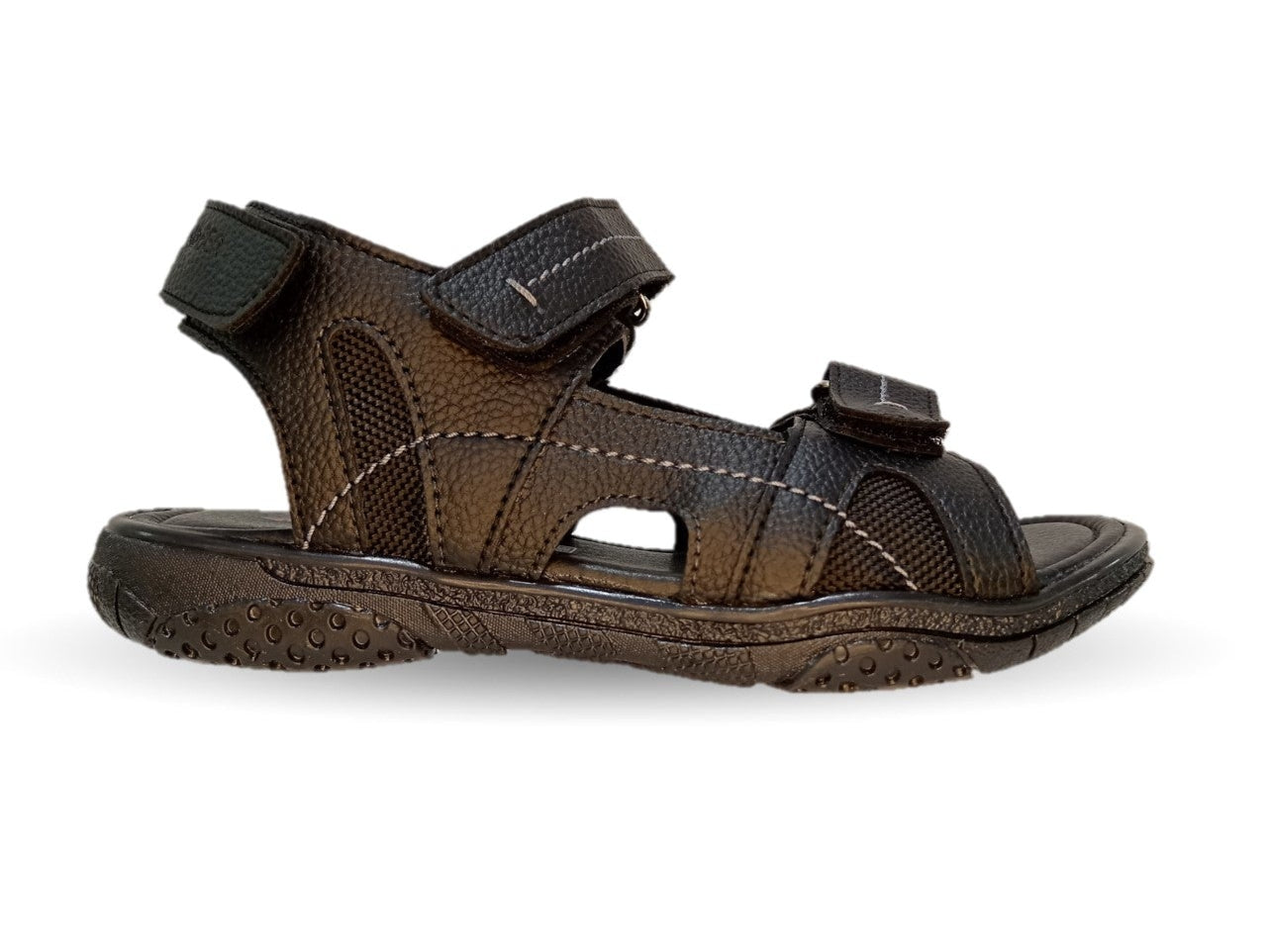 Sandalia con contactel Yondeer 8812 Negro/Negro para niño y dama