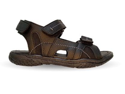 Sandalia con contactel Yondeer 8812 Negro/Negro para niño y dama