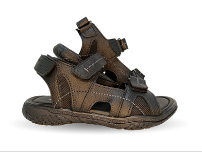 Sandalia con contactel Yondeer 8812 Negro/Negro para niño y dama