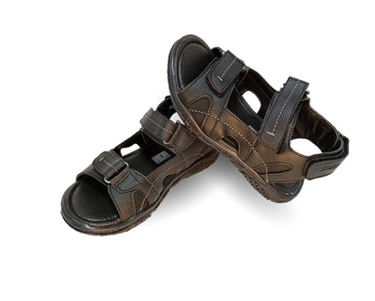 Sandalia con contactel Yondeer 8812 Negro/Negro para niño y dama