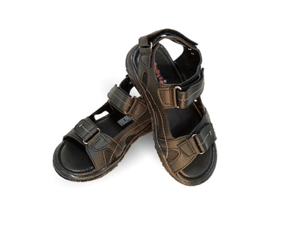 Sandalia con contactel Yondeer 8812 Negro/Negro para niño y dama