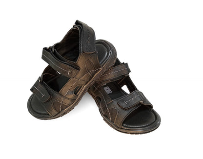 Sandalia con contactel Yondeer 8812 Negro/Negro para niño y dama