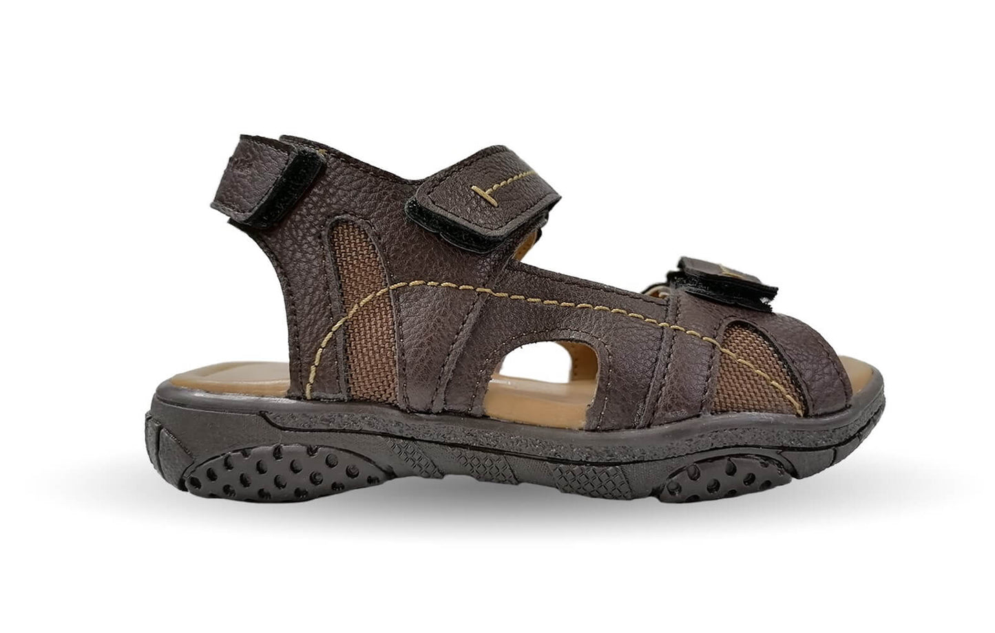 Sandalia con contactel Yondeer 8812 Nuez Unisex para niño y mujer