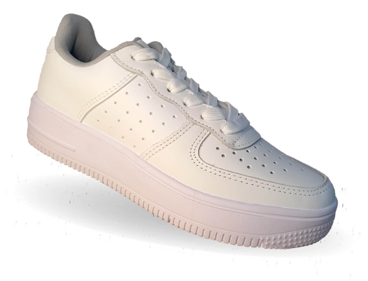 Tenis Urbano de piel Court 2990 Blanco Unisex para hombre y mujer