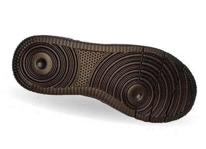 Tenis Urbano tipo Bota de piel Court 2993 Negro/Negro Unisex para hombre y mujer