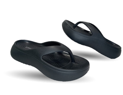 Sandalia con plataforma Elega 80 Negro para mujer