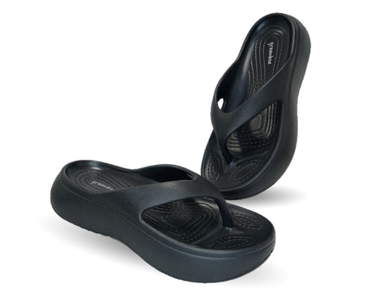 Sandalia con plataforma Elega 80 Negro para mujer