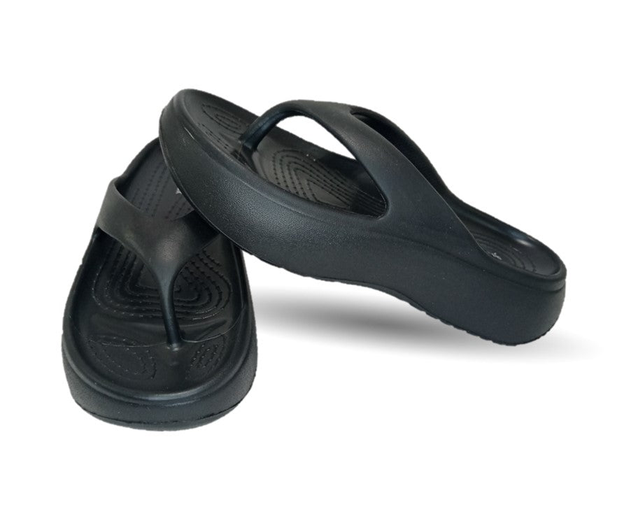 Sandalia con plataforma Elega 80 Negro para mujer