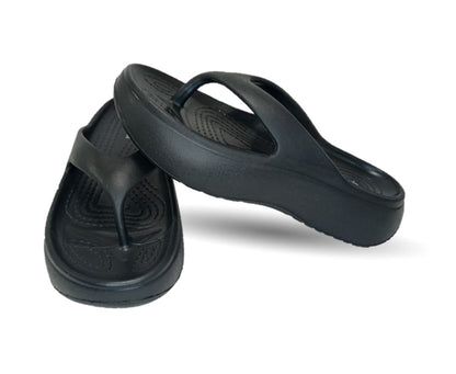 Sandalia con plataforma Elega 80 Negro para mujer