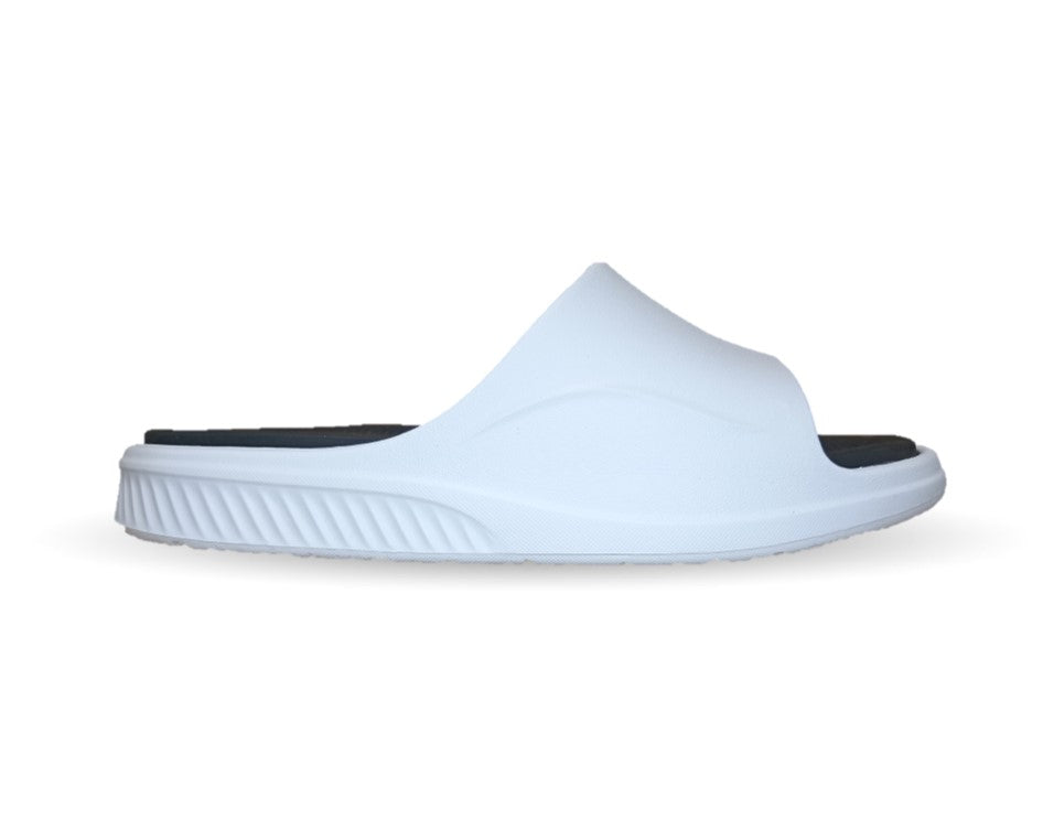 Sandalia Elega SV085 Blanco/Negro para hombre