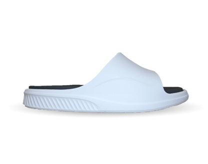 Sandalia Elega SV085 Blanco/Negro para hombre