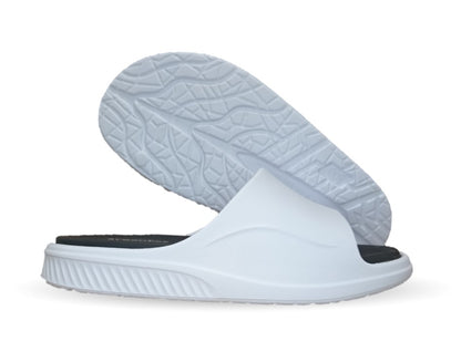 Sandalia Elega SV085 Blanco/Negro para hombre