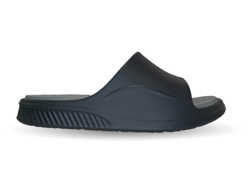Sandalia Elega SV085 Negro/Gris para hombre