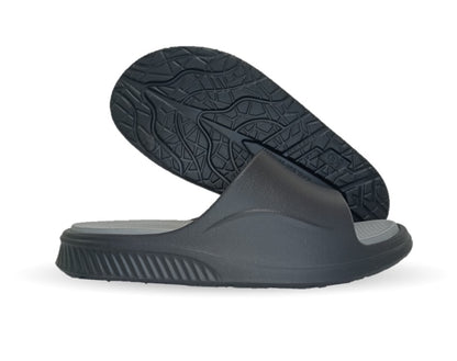 Sandalia Elega SV085 Negro/Gris para hombre