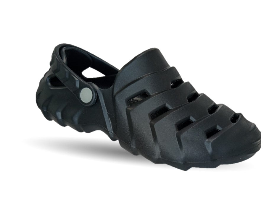 Sandalia Elega SV088 Negro/Negro para hombre