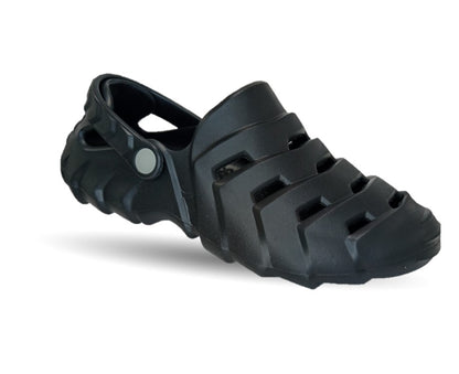 Sandalia Elega SV088 Negro/Negro para hombre