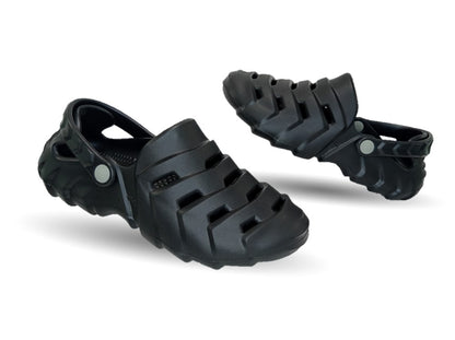 Sandalia Elega SV088 Negro/Negro para hombre