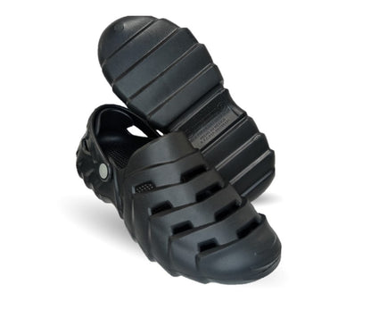 Sandalia Elega SV088 Negro/Negro para hombre