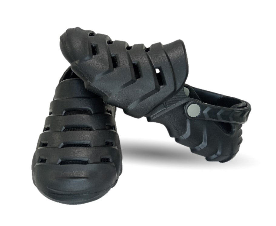 Sandalia Elega SV088 Negro/Negro para hombre