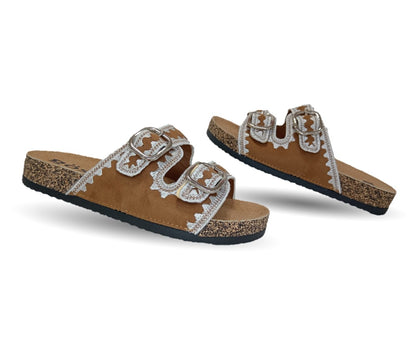 Sandalia de moda Gosh 2671 Melle para mujer