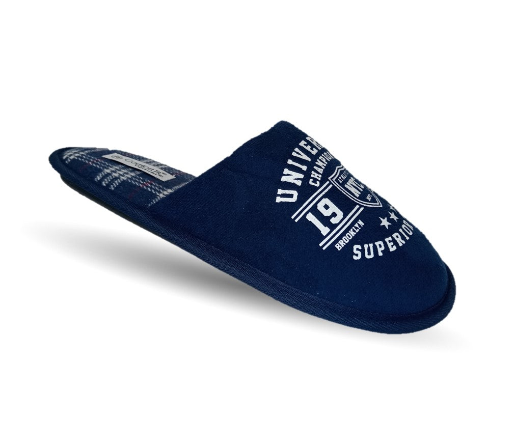 Pantufla Go Shoes 24819 Azul Marino para hombre
