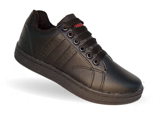 Tenis Urbano de piel H Gros 70 Negro Unisex para hombre y mujer