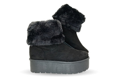 Bota Casual con plataforma Itzel 395 negro para mujer