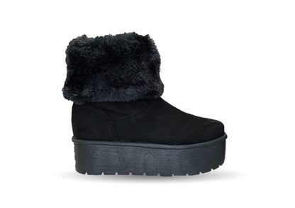 Bota Casual con plataforma Itzel 395 negro para mujer