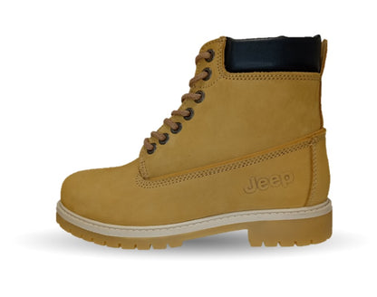 Botas Casuales de piel Jeep 3801 Miel para hombre