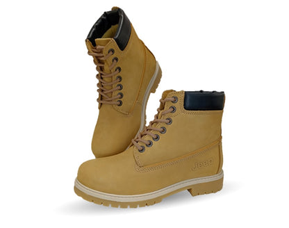 Botas Casuales de piel Jeep 3801 Miel para hombre