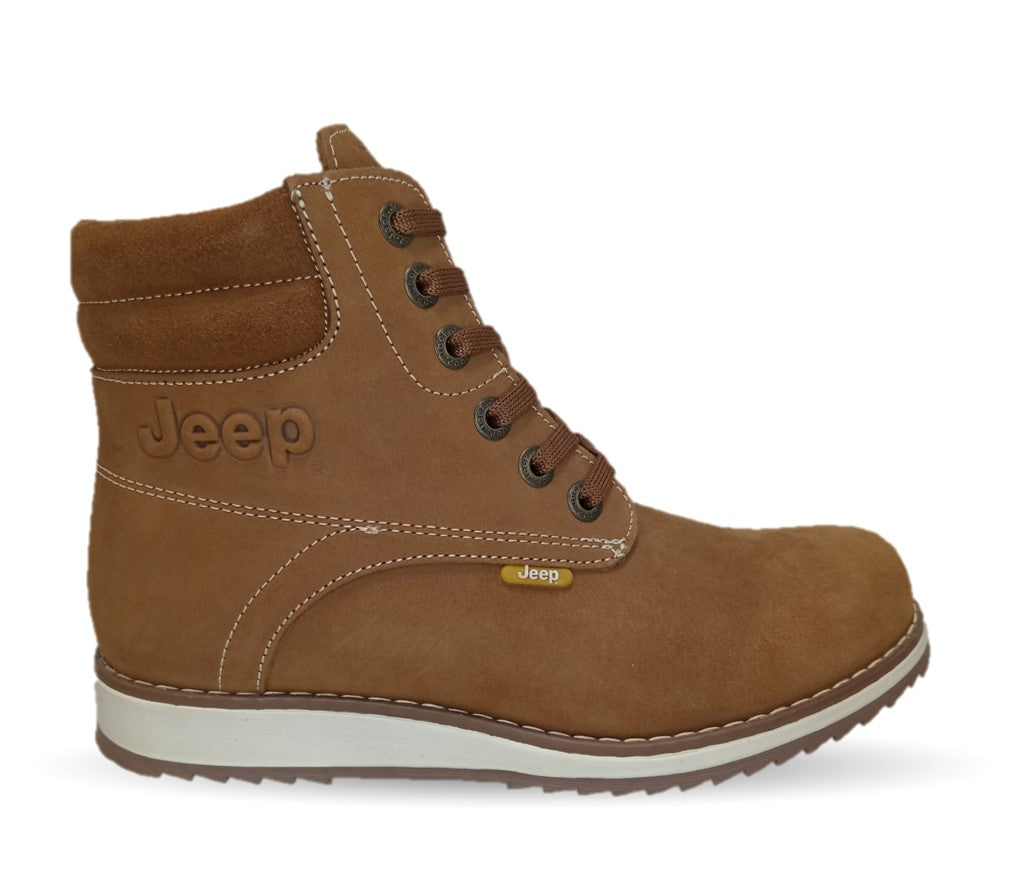 Botas Casuales de piel Jeep 9421 Bronce/Tabaco para mujer