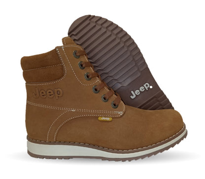Botas Casuales de piel Jeep 9421 Bronce/Tabaco para mujer