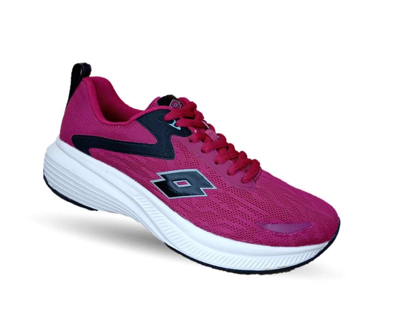 Tenis Deportivo Lotto 610 Cereza/Rojo para mujer