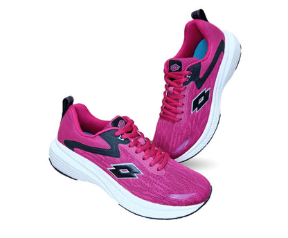 Tenis Deportivo Lotto 610 Cereza/Rojo para mujer