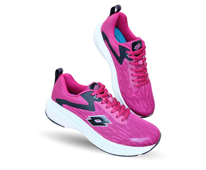 Tenis Deportivo Lotto 610 Cereza/Rojo para mujer