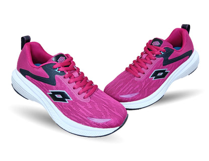 Tenis Deportivo Lotto 610 Cereza/Rojo para mujer