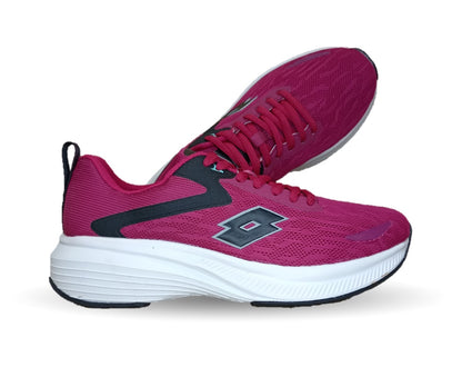 Tenis Deportivo Lotto 610 Cereza/Rojo para mujer