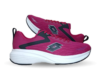 Tenis Deportivo Lotto 610 Cereza/Rojo para mujer