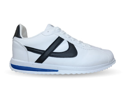 Tenis Urbano Panam 848 Color Blanco/Negro Unisex para hombre y mujer