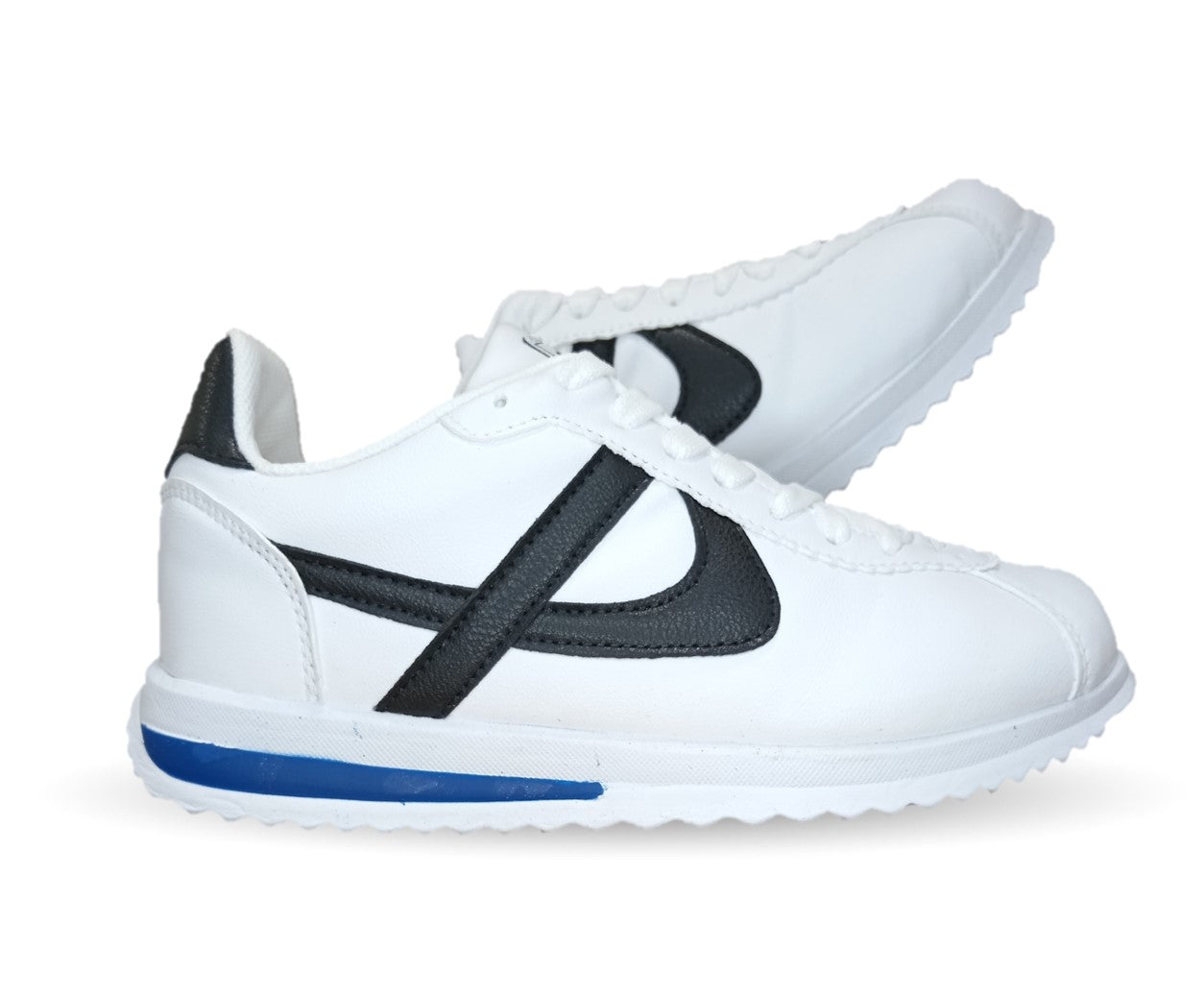 Tenis Urbano Panam 848 Color Blanco/Negro Unisex para hombre y mujer