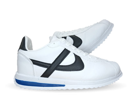 Tenis Urbano Panam 848 Color Blanco/Negro Unisex para hombre y mujer