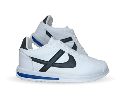 Tenis Urbano Panam 848 Color Blanco/Negro Unisex para hombre y mujer